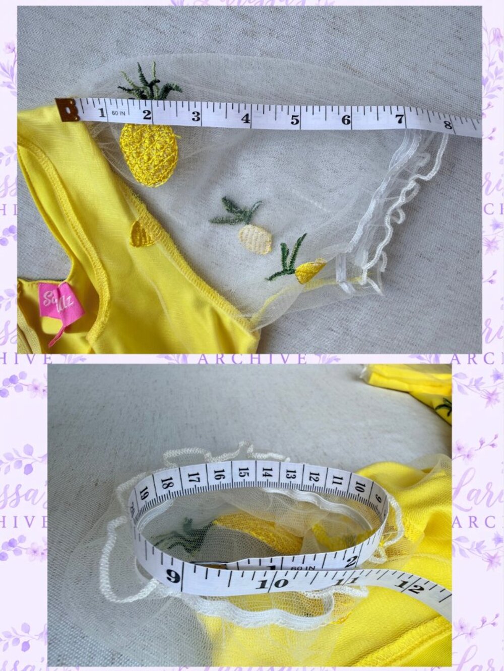 Sugar Thrillz by Dolls Kill I Got The Juice Embroidered Babydoll Dress | Size XS - Picture 8 of 16